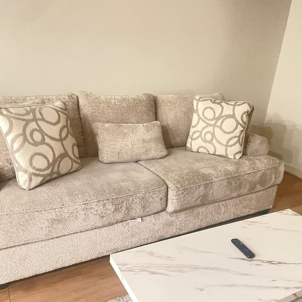 8 foot  Camero Sofa- Puppy Love Gray $549