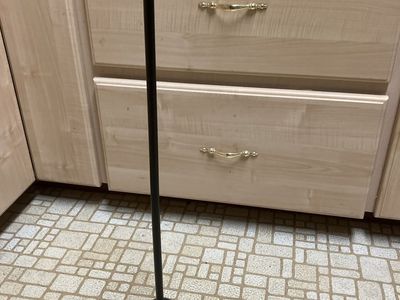 Elegant Black Free standing Toilet Paper Holder
