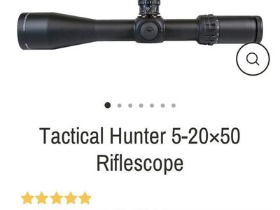 Huskemaw 5-20x50 Tactical Hunter Rifle Scope