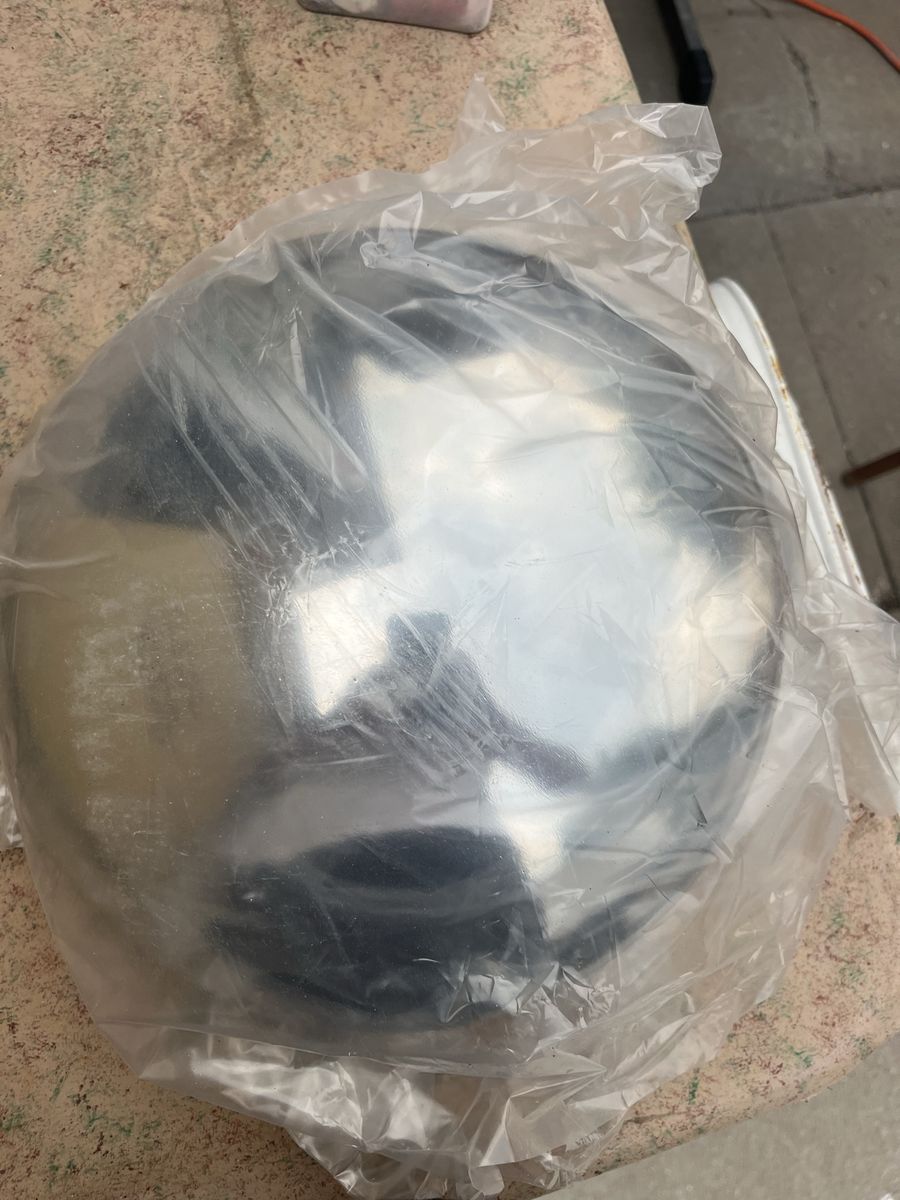 Stainless Steel Dome Hubcap / Wheel Center Cap - Made in TaiwanMoon hub , new caps.In Manti 