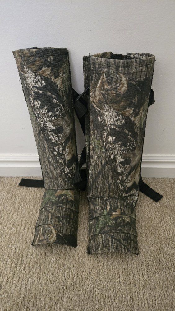 Snake Guardz Snake Proof Gaiters XL Camouflage for Hunting & Outdoors