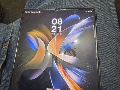 samsung galaxy Z fold 3 with charger and backbone (Playstation)