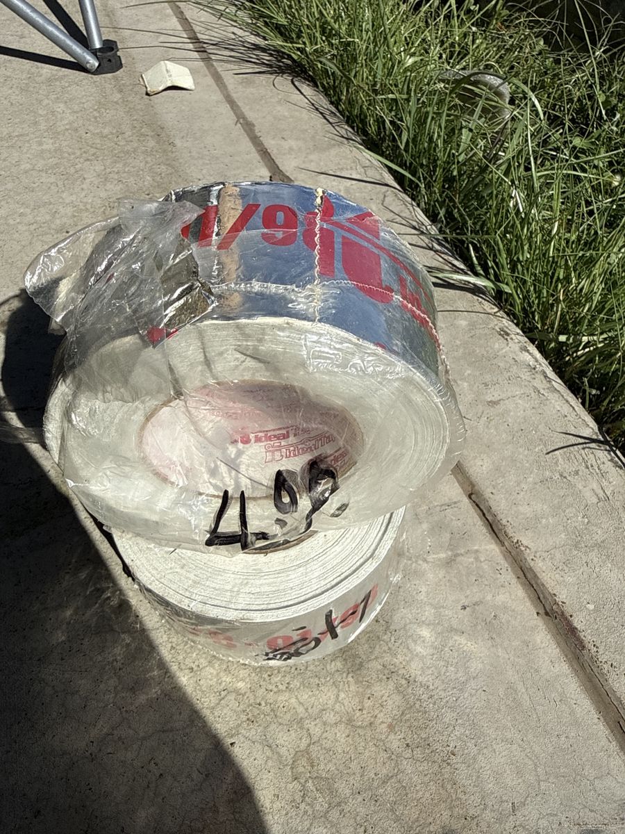 Ideal seal 2000 aluminum foil tape