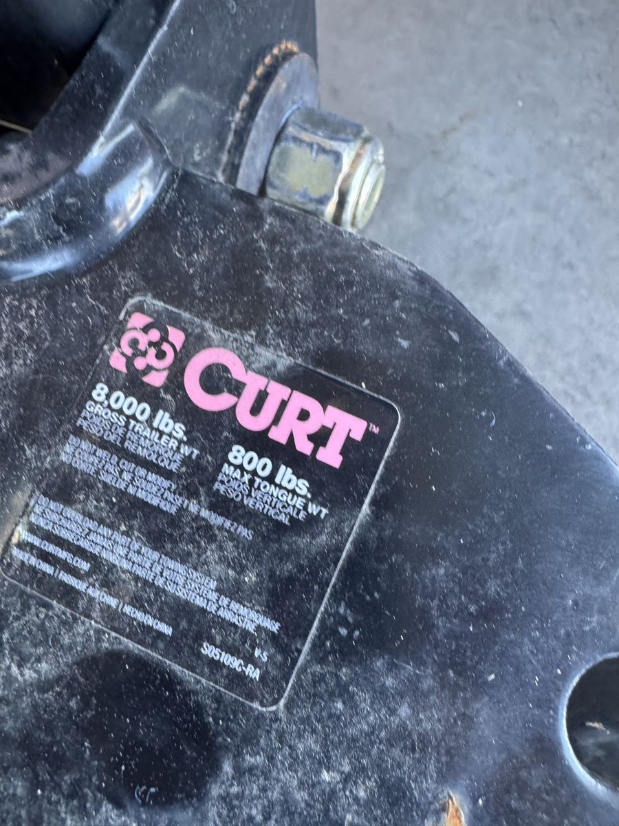 Curt 8000 lb equalizer hitch