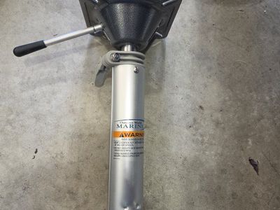 Outdoor World Marine Boat Seat Pedestal Mount Adjustable Post