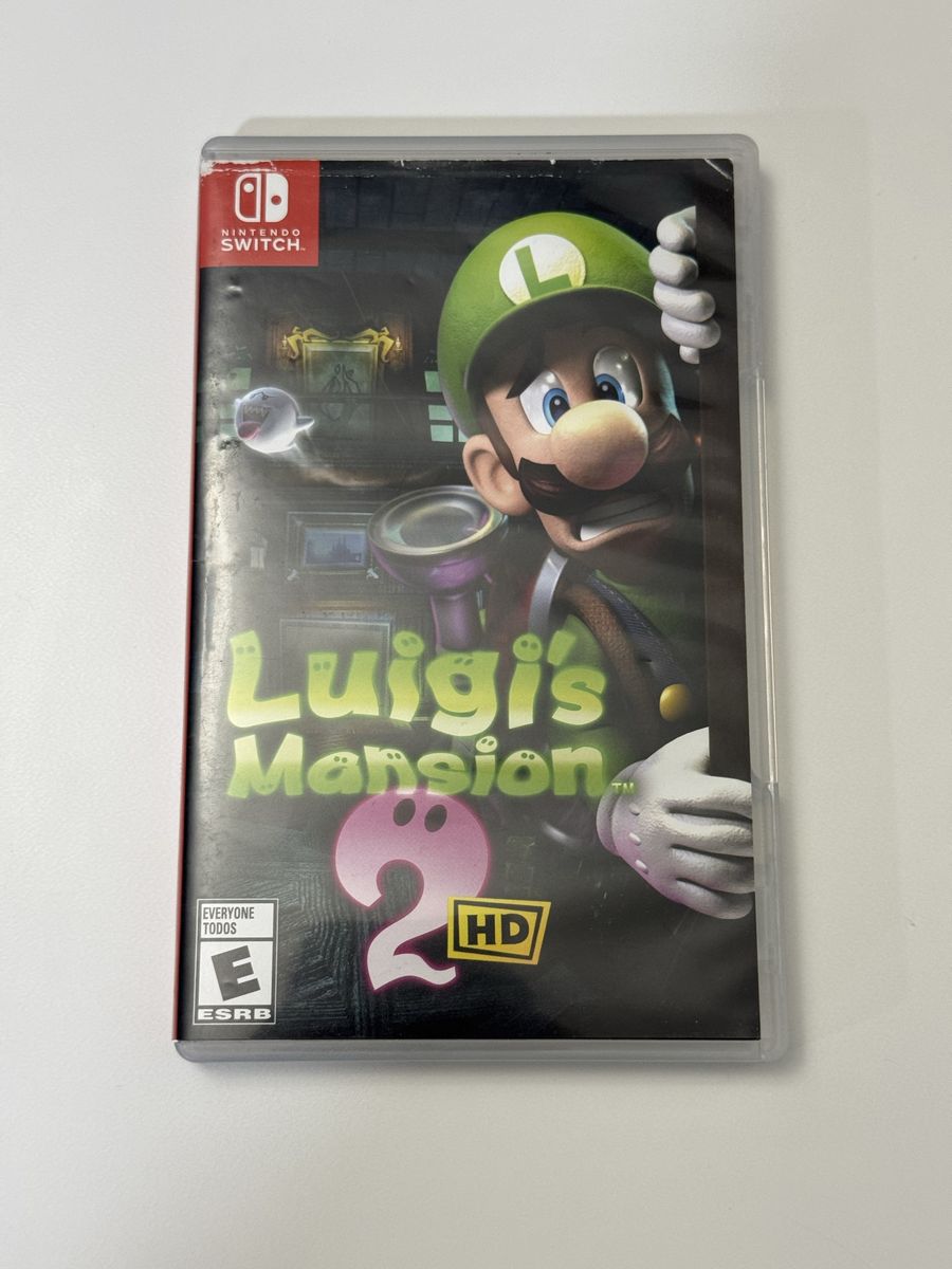Nintendo Switch Game / Luigi’s Mansion 2 HD / Good Condition