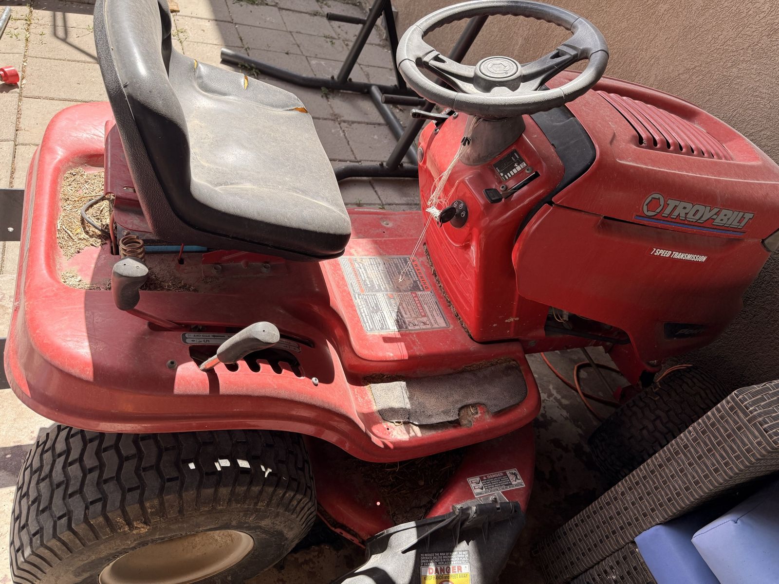 Troy built mower