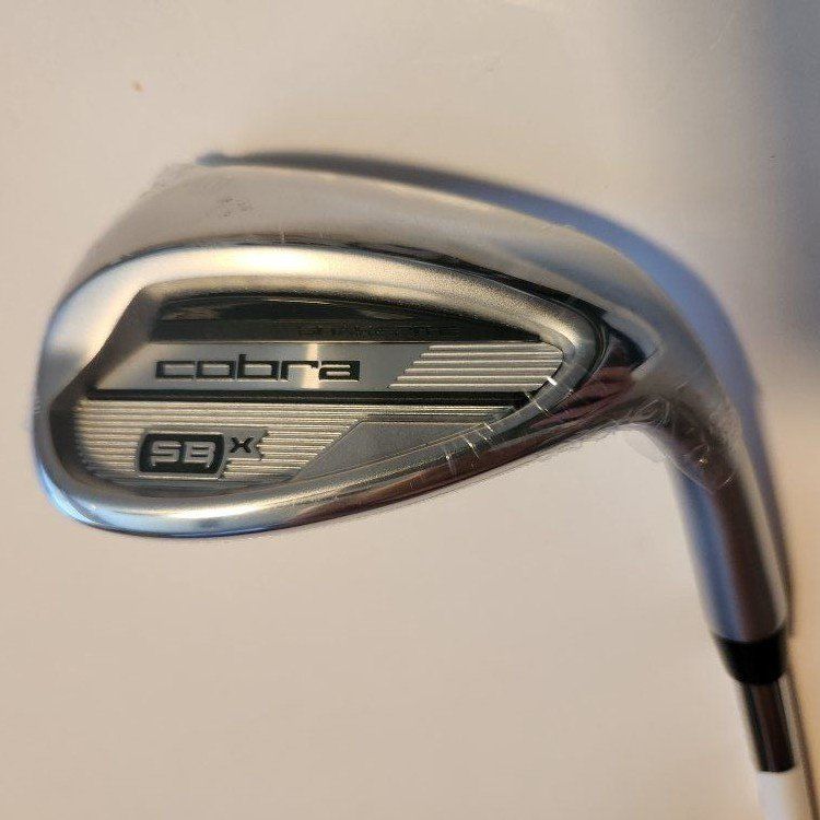 New Cobra SBX 58* Wedge RH KBS Steel Stiff 80 Shaft