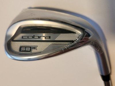 New Cobra SBX 58* Wedge RH KBS Steel Stiff 80 Shaft