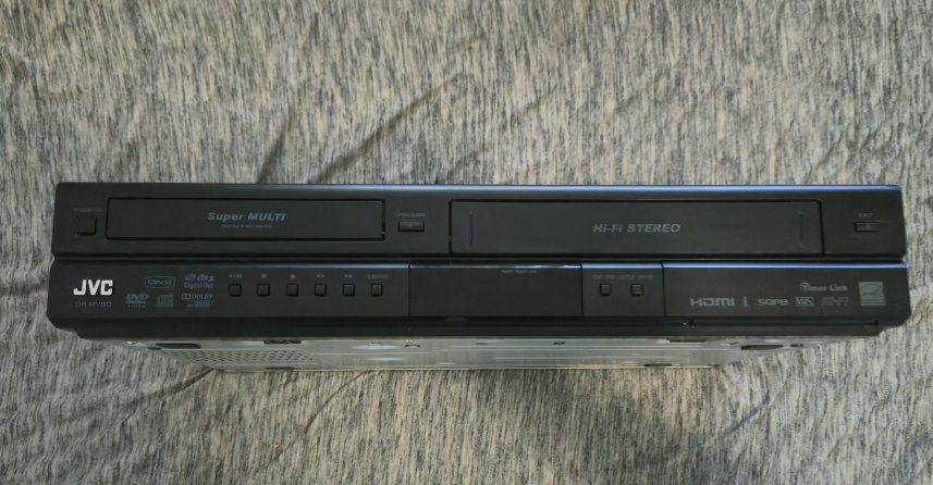 JVC DR-MV80 DVD Recorder VCR VHS Combo Player HDMI Output Hi-Fi Stereo