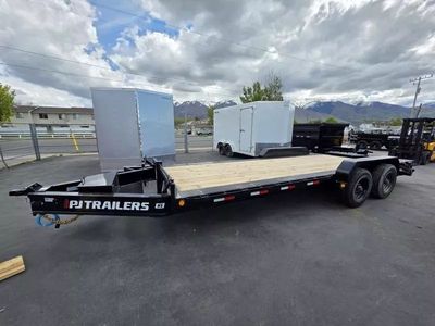 2025 PJ Trailers 22' H5 Equipment WHD Flatbed Trai