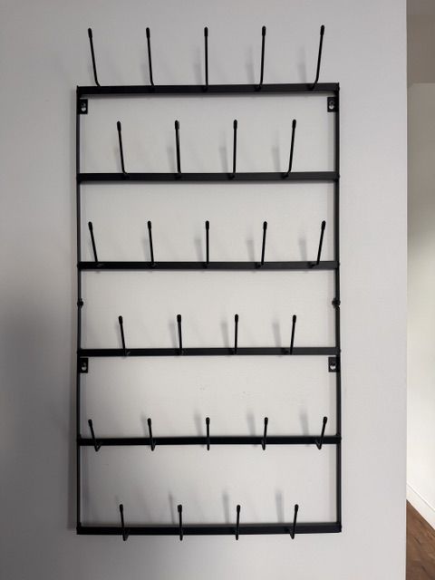 Wall-Mounted Mug Rack