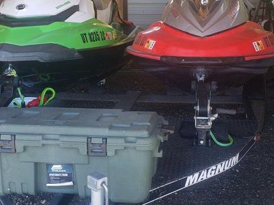 2013 GTI SE, 2005 Wake Seadoos. 4 cycle, 1500cc with trailer.