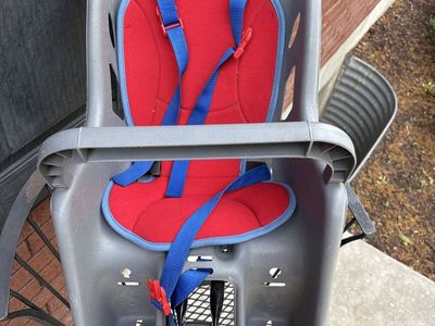 Bell Cocoon 300 Rear Mount Child Bike Seat - 5-Point Harness, Spoke Guard, Fits 26"+ Bikes