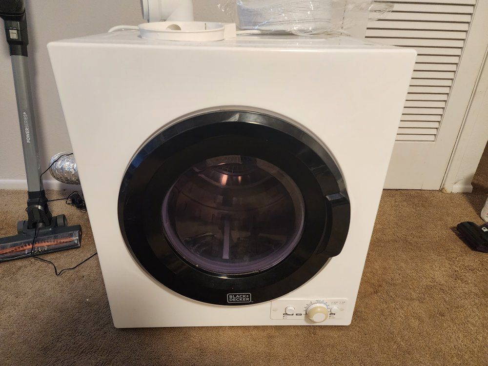 Black and Decker Electric Dryer 3.5 cu ft