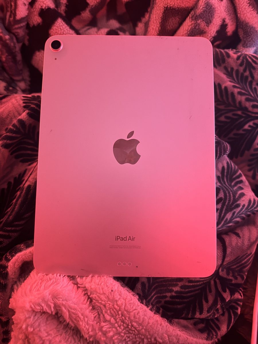 Pink iPad Air 5th gen