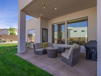 Outdoor Patio Set with Fire Pit