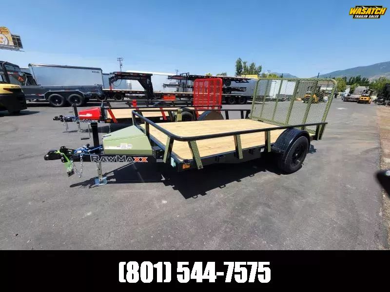 2026 RawMaxx 7X12 UTX Utility Trailer
