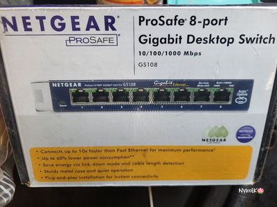 Gigabit Desktop Switch w/Cables