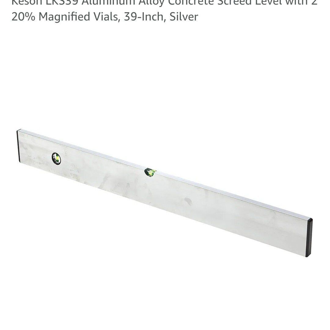 New Keson LKS39 Aluminum Alloy Concrete Level