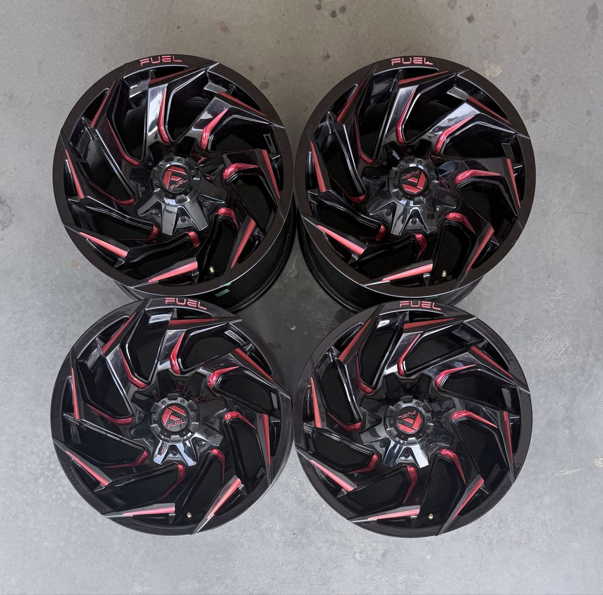 Fuel Reaction Wheels 18x9 8x180
