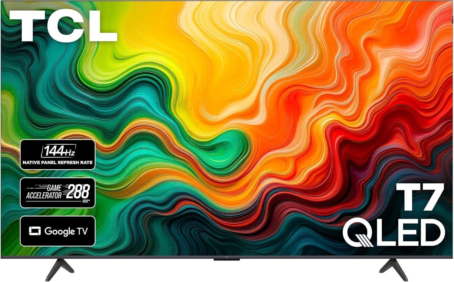 BRAND NEW TCL 85 Inch T7 QLED 4K UHD Smart Google TV (85T7) (Normally around 1k!) (Can talk down)