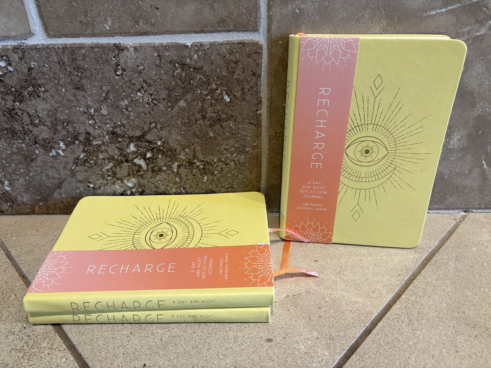 New Recharge Reflection Journal 90 Days - 3 Available 