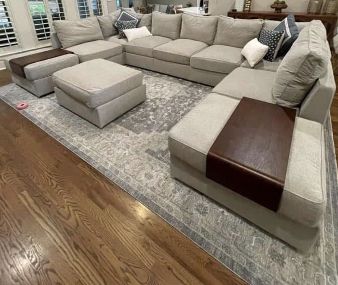 LoveSac Sectional 8 seater 10 side