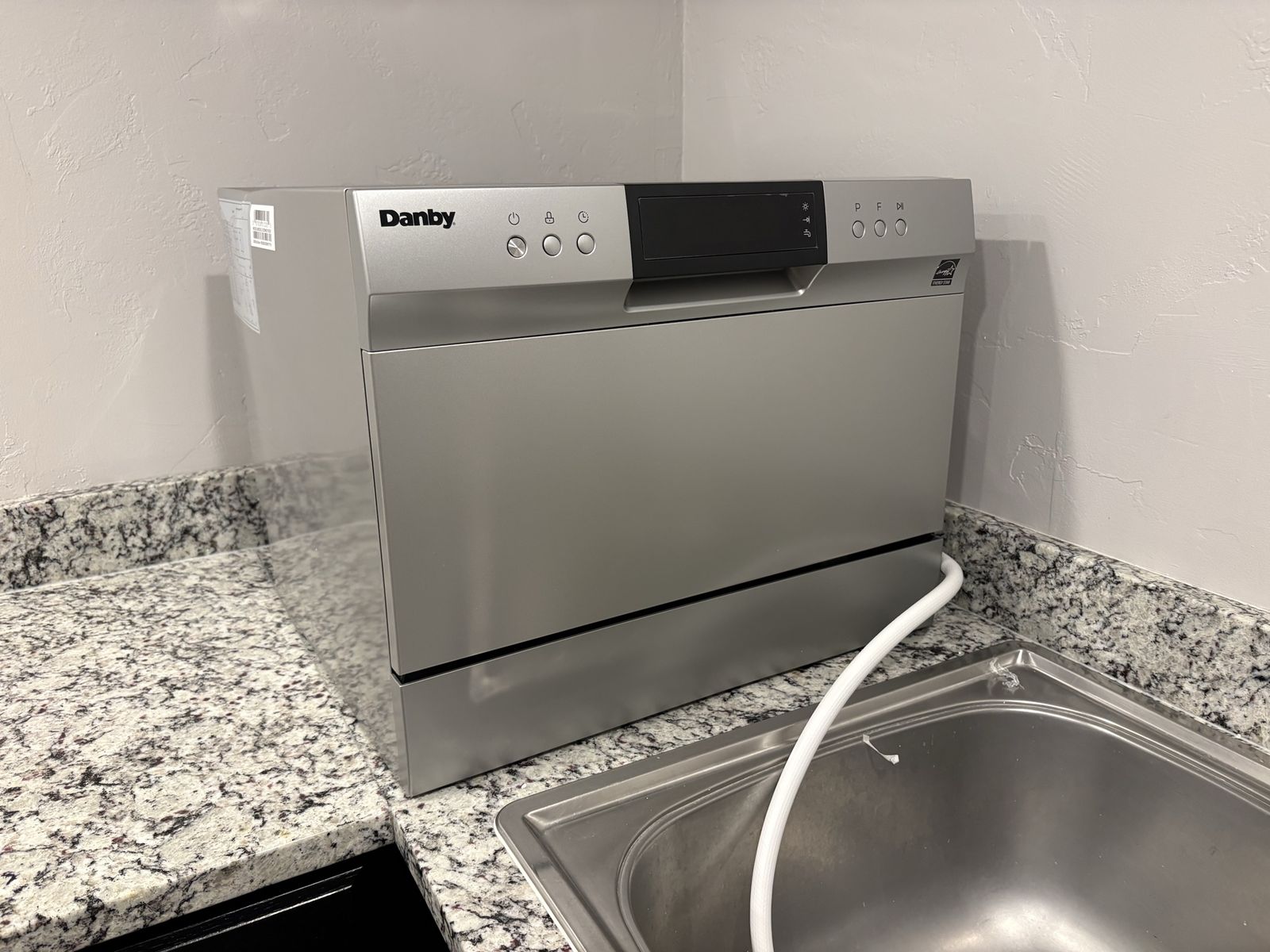 Danby Stainless Steel Countertop Dishwasher