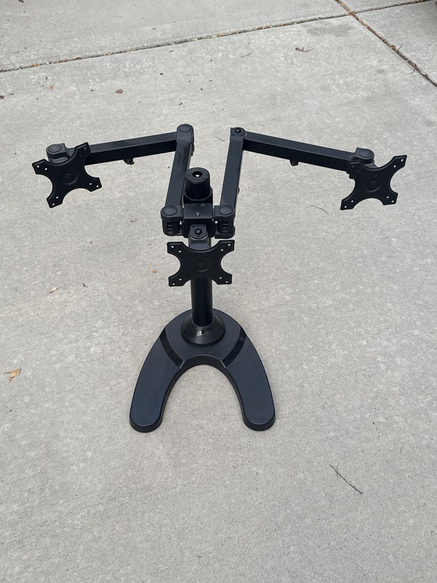 Dual Monitor Desk Mount Stand - Adjustable VESA Mount for Two Screens