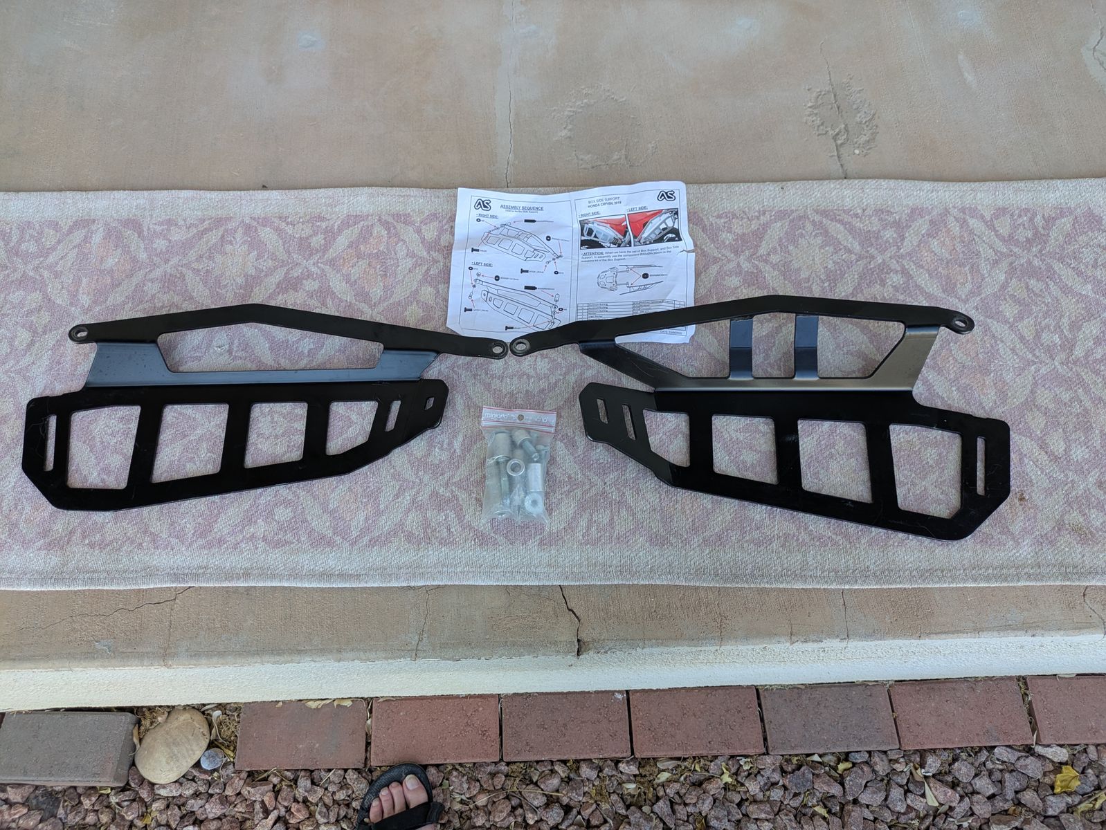 Pannier racks for 2019- 2026 CRF 450l