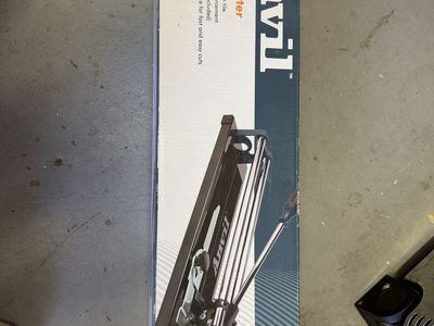 14 in. Ceramic and Porcelain Tile Cutter with 1/2 in. Cutting Wheel