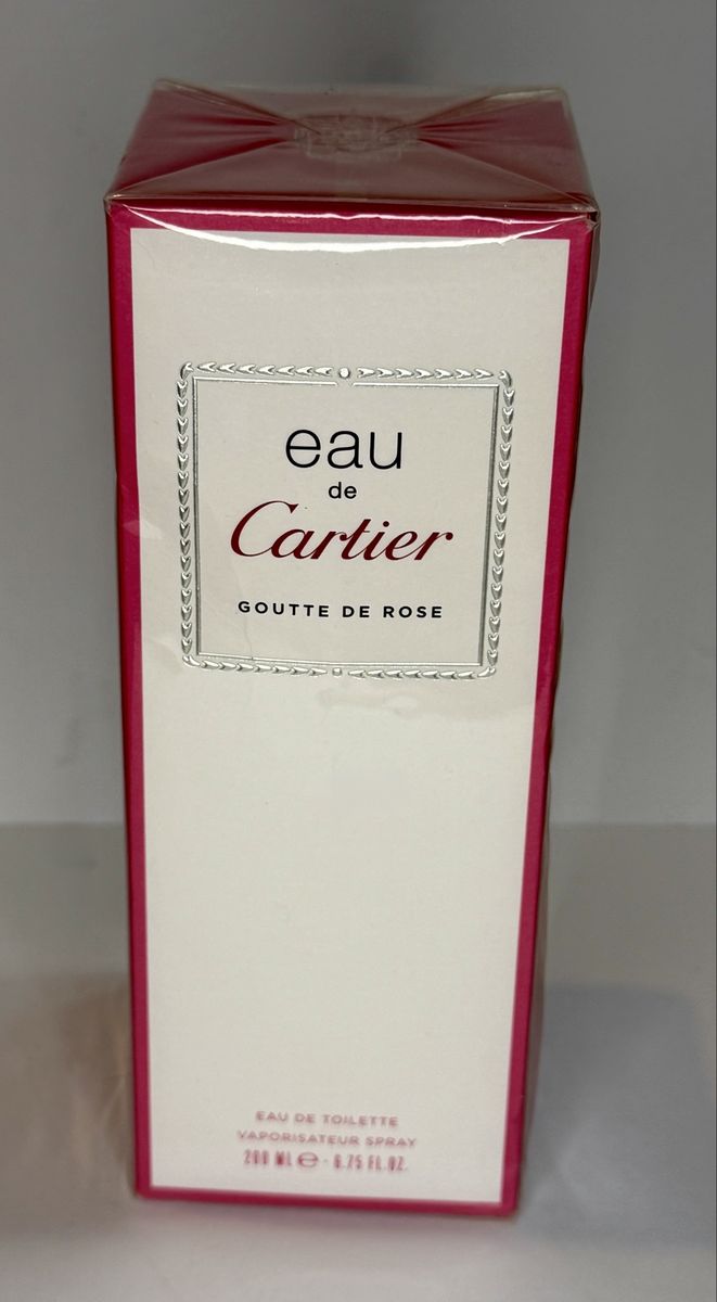 Cartier Goutte de Rose Perfume 200ml NEW