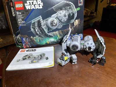 LEGO Star Wars TIE Bomber Set 75347 with Minifigures, Box & Manual