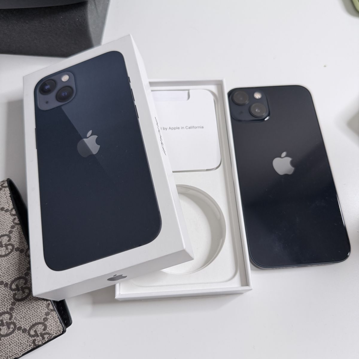 iPhone 13 128GB (Blue) – Clean, Box Included - Unlocked