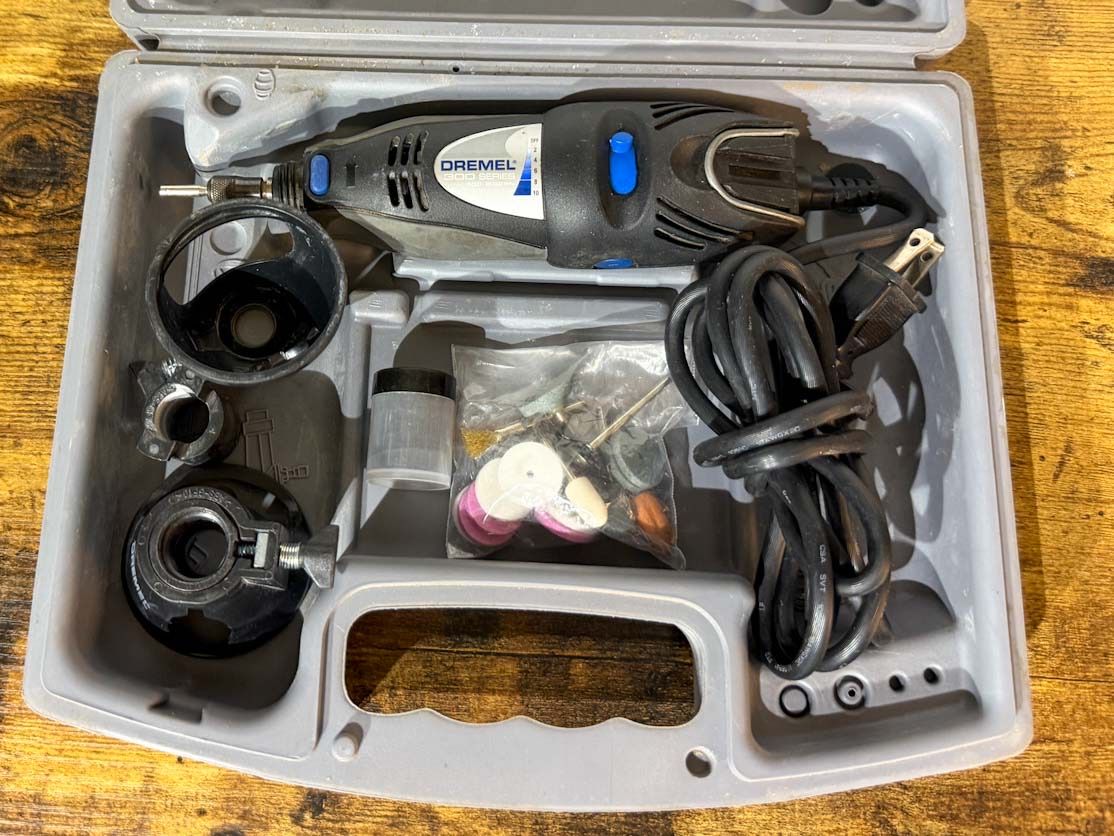 Dremel 300 Series Variable Speed Rotary Tool Kit w/ Hard Case & Accessories