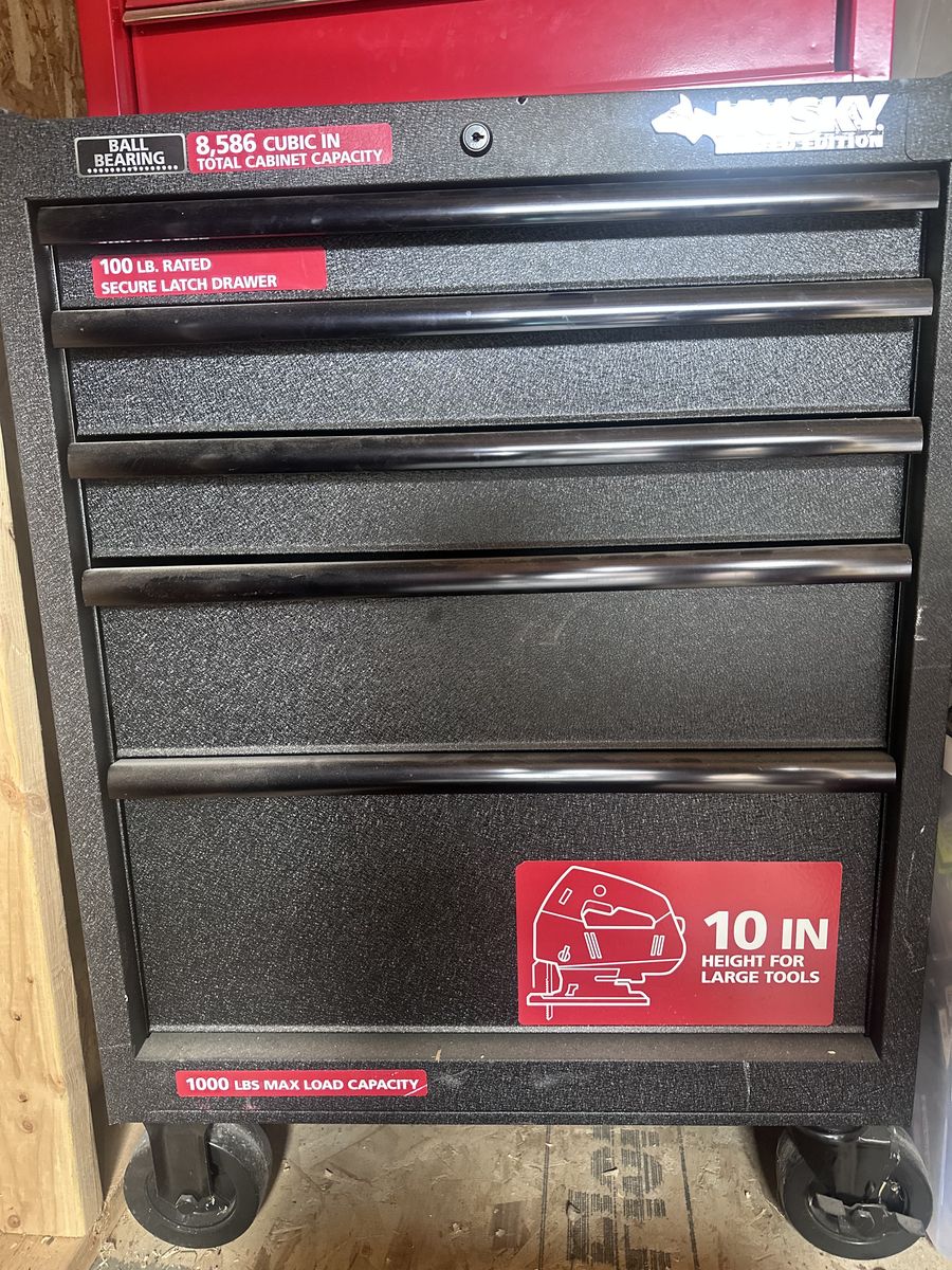 Husky limited edition tool cabinet