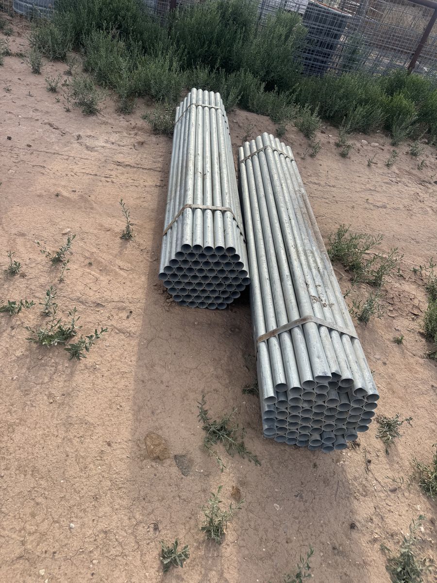 2" Galvanized Fence Post Bundles