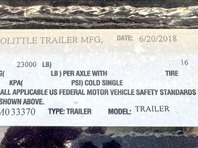 2018 Gooseneck Trailer