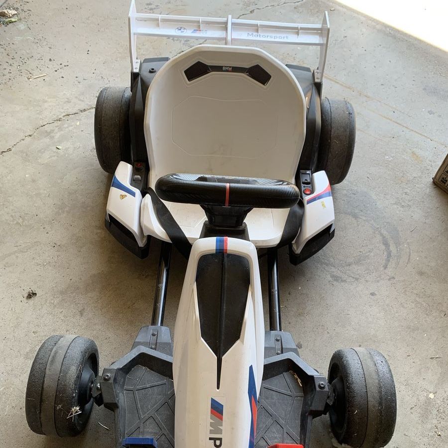 Battery powered kids drift cart
