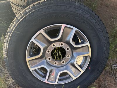 2026 F-350 wheels and Bridgestone Dueler A/T RH-S Tires 275/65R18 - Set of 4