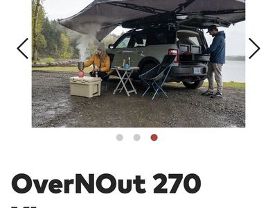 Luxury Yakima OverNOut 270 XL Awning - Car Camping Shelter, New in Box (SKU: 8007524)
