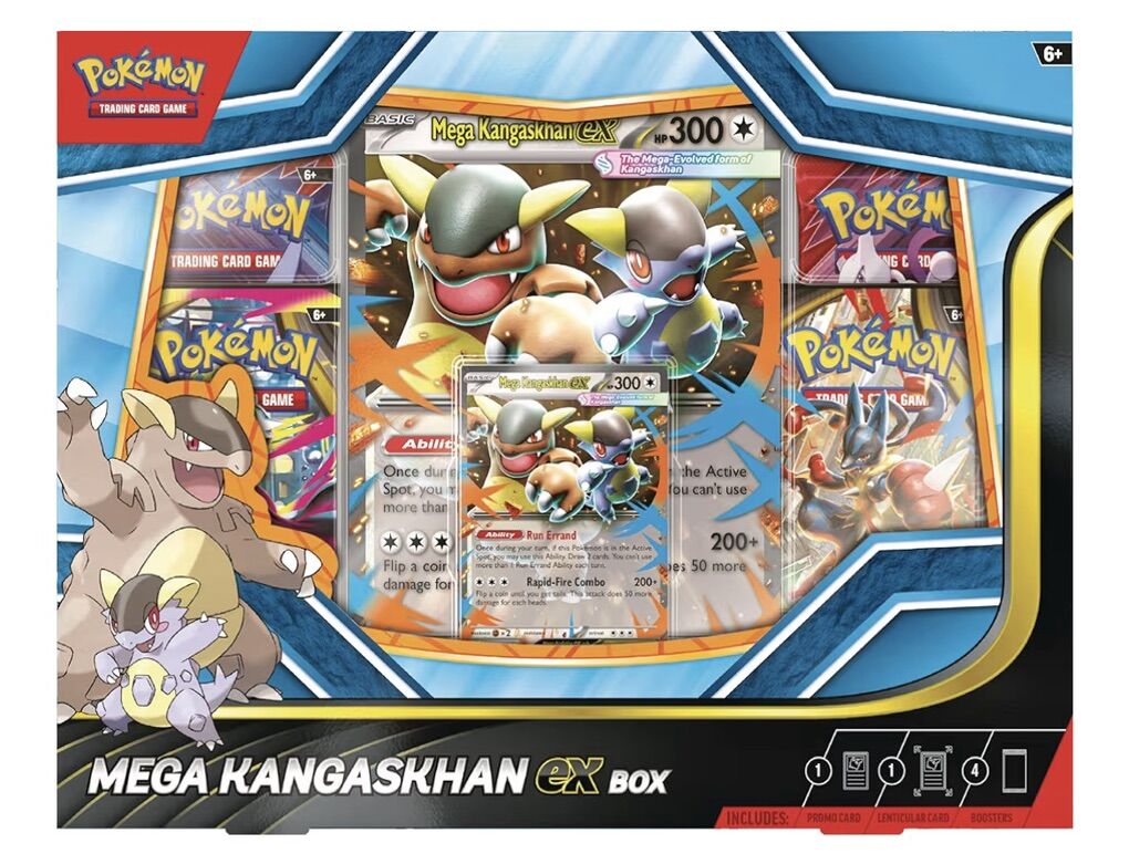 POKEMON MEGA KANGASKHAN EX BOX