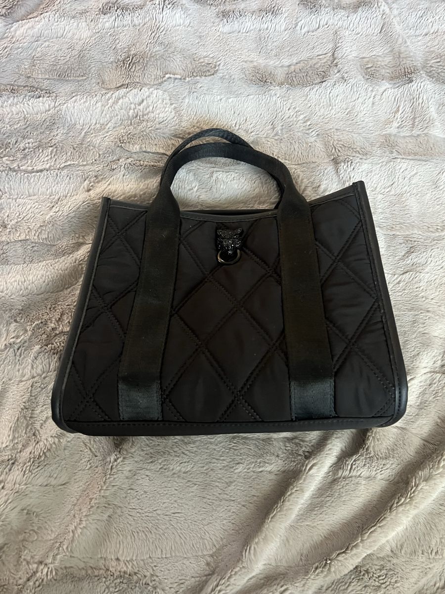 Aldo quilted black handbag