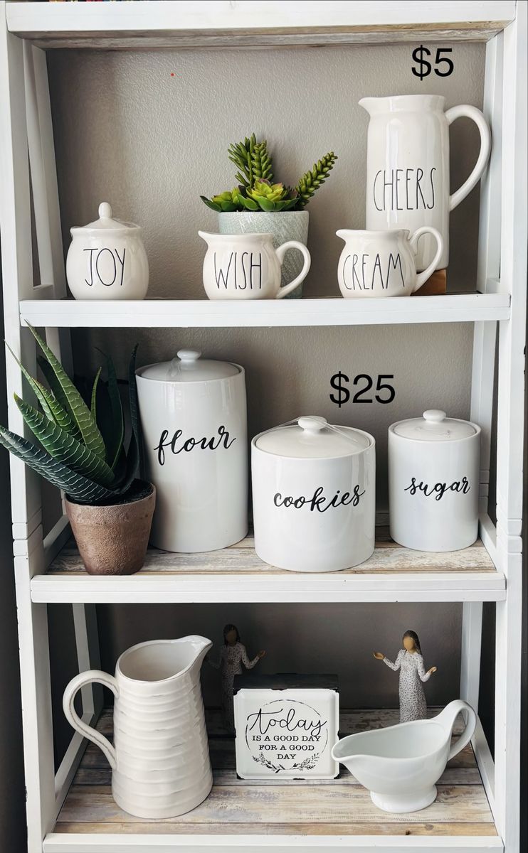Rae Dunn & Other Ceramics Dishes