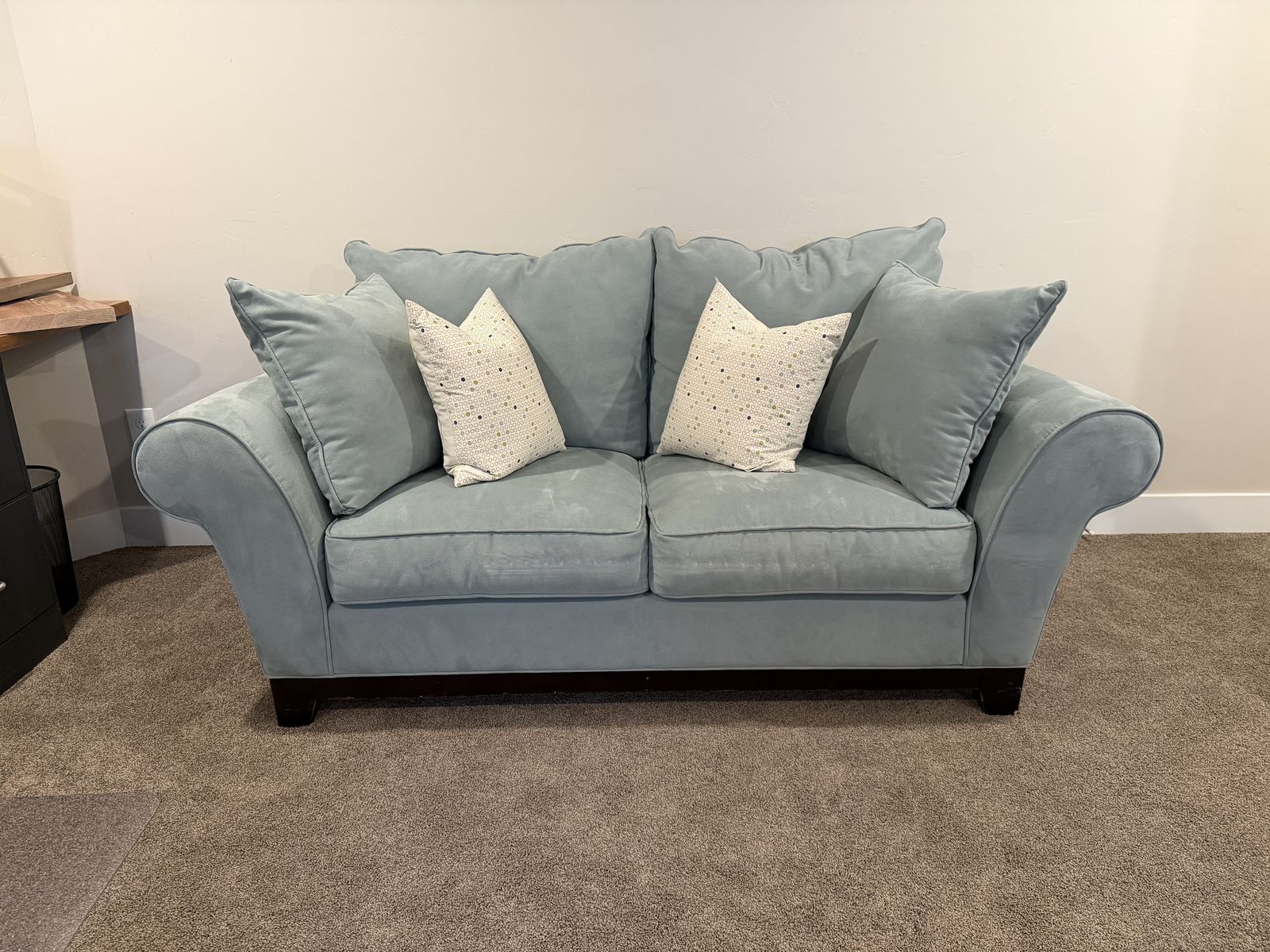 Loveseat oversized chair and ottoman (3 pc set)