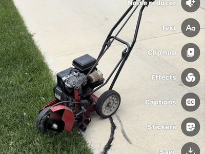 Good working yard machines lawn edger
