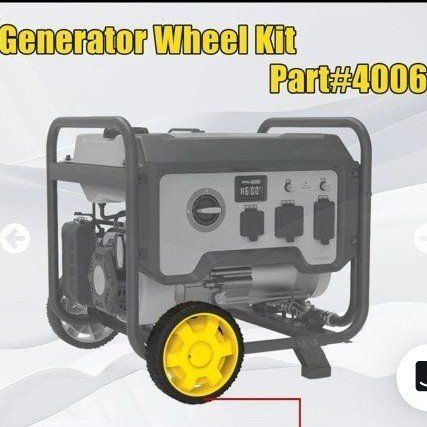New Wheel Kit for Champion Generator 2800-4750W