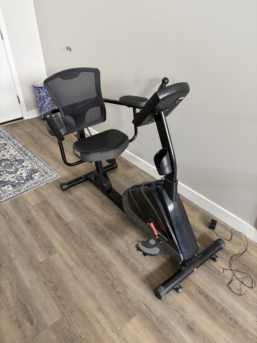 Exerpeutic recumbent bike for seniors