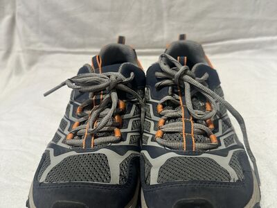 Merrell Youth Size 5 Gray/Navy WP Lace Hiking Shoe